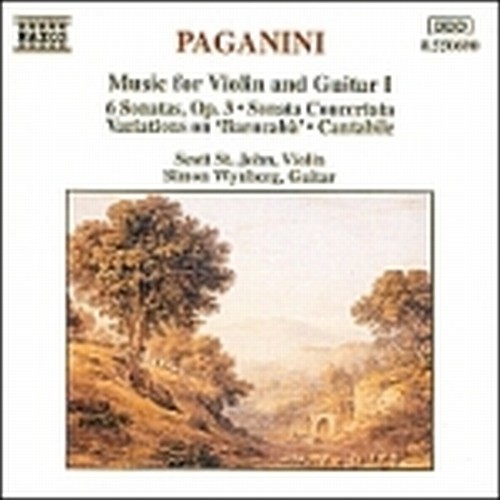 Composizioni x vl e chit vol.1 : Sonataconcertata in LA mag, 6 Sonate op.3, Var  PAGANINI NICCOLO'