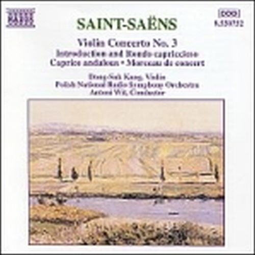 Concerto x vl n.3 op.61, Introduzione erondo' capriccioso, Romanza op.48, Capri  SAINT-SAËNS CAMILLE