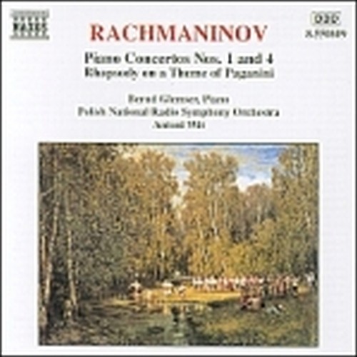 Concerto x pf n.1 op.1, n.4 op.40, Rapsodia su un tema di Paganini  RACHMANINOV SERGEI