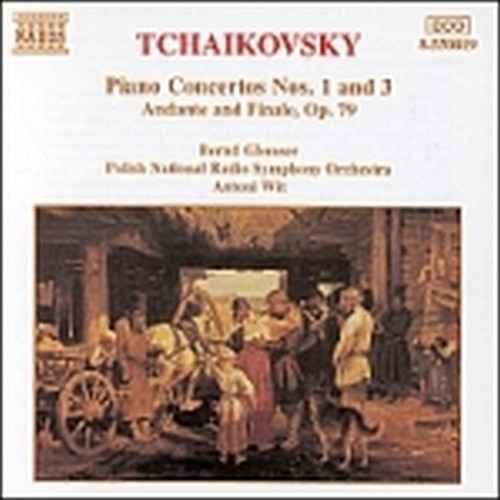 Concerto x pf n.1 op.23, n.3 op.75, Andante e finale op.79  CIAIKOVSKI PYOTR IL'YCH