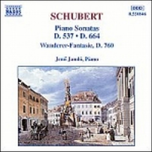 Sonata x pf in LA magg op.120, in LA min op.164, Fantasia Wanderer op.15  SCHUBERT FRANZ