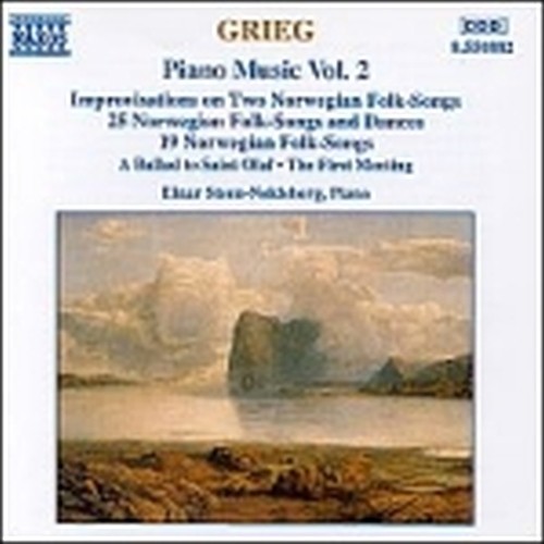 Opere x pf Vol. 2 (integrale): Improvvisata su 2 canti popolari norvegesi op.29,  GRIEG EDVARD
