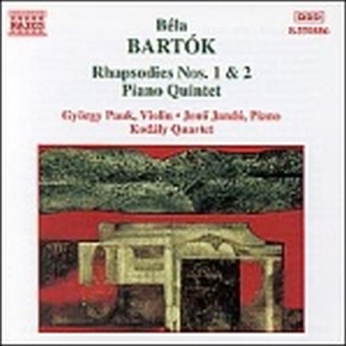 Quintetto, Rapsodie n.1 e n.2, Andante  BARTOK BELA