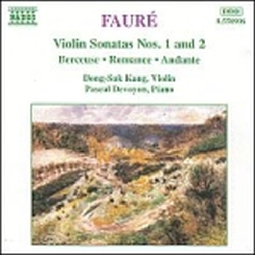 Sonata x vl n.1 op.13, n.2 op.108, Berceuse op.16, Romanza op.28, Andante op.75  FAURÉ GABRIEL
