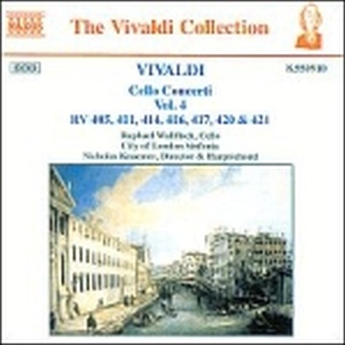 Concerti x vlc (integrale) vol.4: Concerto RV 405, 411, 414, 416, 417, 420, 421  VIVALDI ANTONIO