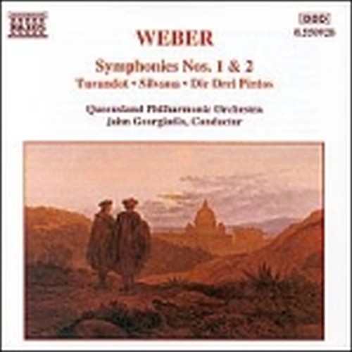 Sinfonia n.1 J 50, n.2 J 51, Turandot (Selezione), Silvana (Danze), Die Drei Pin  WEBER CARL MARIA von