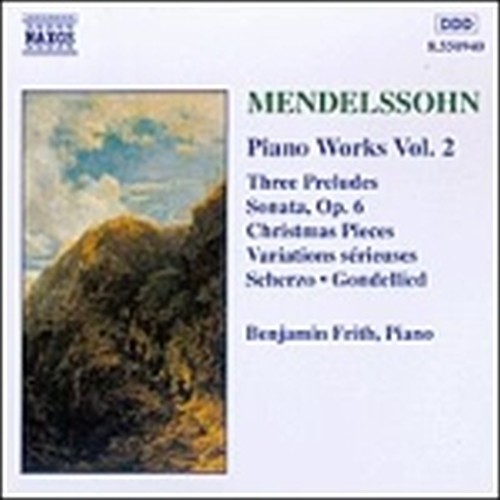Opere x pf (integrale) Vol.2: 3 Preludiop.104, 3 Studi op.104b, Variations seri  MENDELSSOHN FELIX