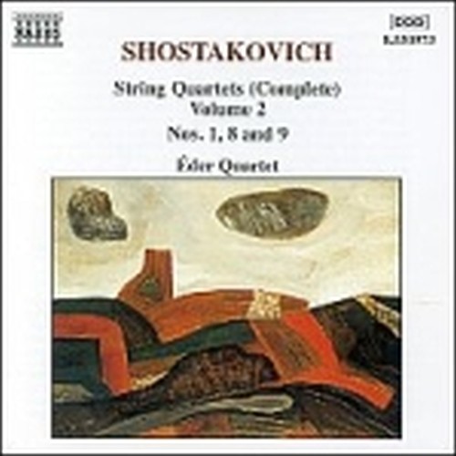 Quartetti x archi Vol.2 (integrale): Quartetto n.1 op.49, n.8 op.110, n.9 op.117  SCIOSTAKOVIC DMITRI