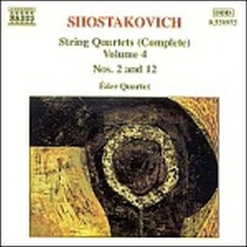 Quartetti x archi Vol.4 (integrale): Quartetto n.2 op.68, n.12 op.133  SCIOSTAKOVIC DMITRI