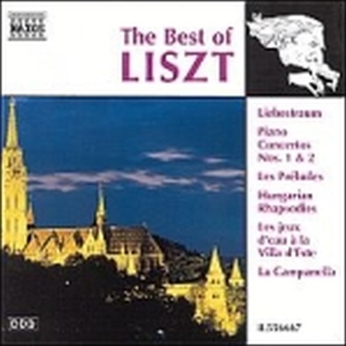 The best of: Les Preludes, Concerti x pf n.1 e n.2, Sogno d'amore, Rapsodie ungh  LISZT FRANZ