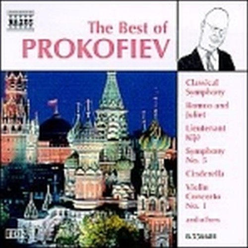 The best of: Sinfonie nn.1,5, Romeo e Giulietta, Concerto x vl, Concerto x pf. n  PROKOFIEV SERGEI