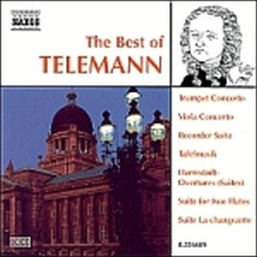 The best of: Suite x fl, Suite x vl.a, Quartetto in sol magg, Ouverture Darmstad  TELEMANN GEORG PHILIP