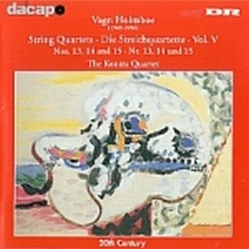 Quartetti per archi (integrale) Vol.5: n.13 op.124, n.14 op.125, n.15 op.135  HOLMBOE VAGN