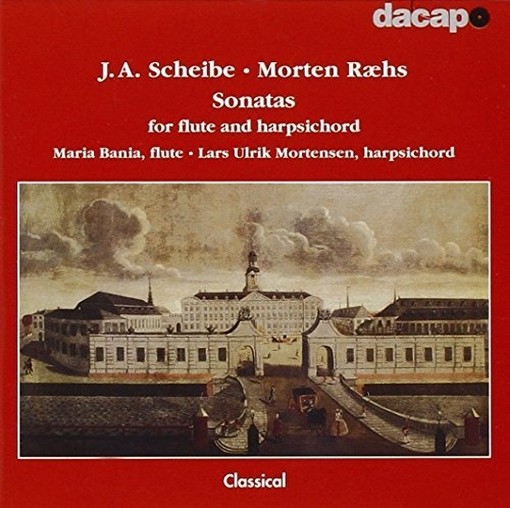 Sonate nn.1, 2, 3  per flauto e clavicembalo obbligato  SCHEIBE JOHANN ADOLPH