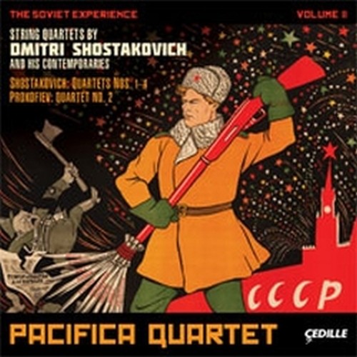 The Soviet Experience vol.2 - Quartetti per archi nn.1-4  SCIOSTAKOVIC DMITRI