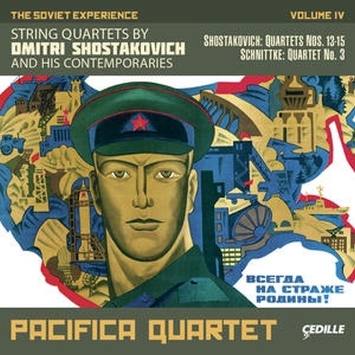 Quartetto per archi n.13 op.138, n.14 op. 142, n.15 op.144  SCIOSTAKOVIC DMITRI