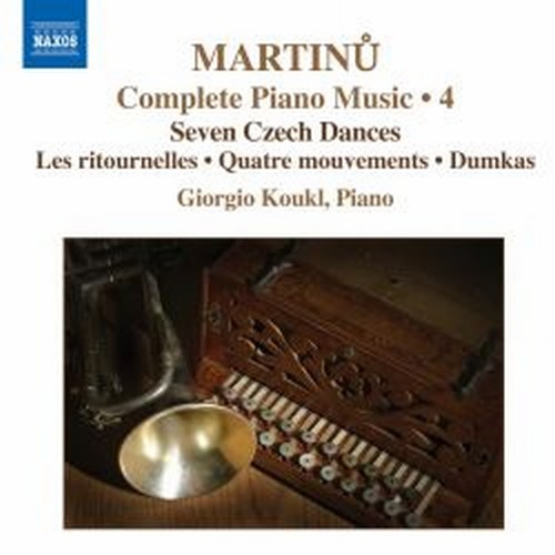 Opere per pianoforte (integrale) Vol.4  MARTINU BOHUSLAV