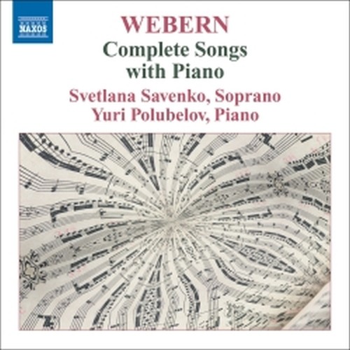 Complete songs with Piano  WEBERN ANTON