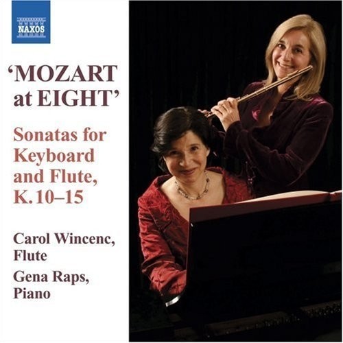 Mozart at Eight. Sonata for Keyboard and flute K.10-15  VARI