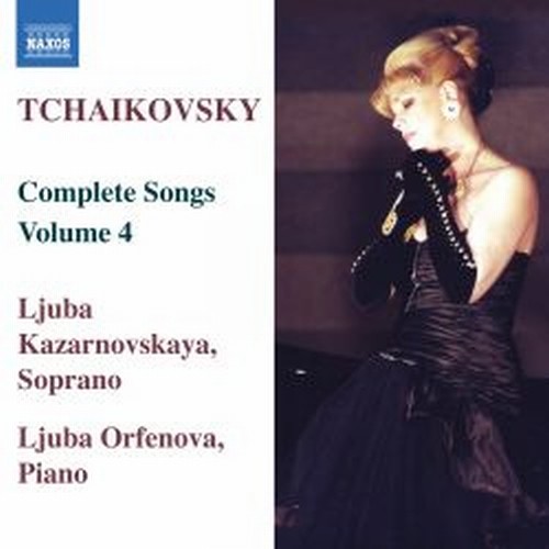 Lieder (integrale) Vol.4: Liriche dalle opp. 25, 38, 60  CIAIKOVSKI PYOTR IL'YCH