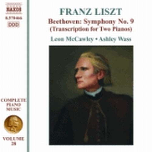 Opere per pianoforte (integrale) Vol.28: Beethoven: Sinfonia n.9  LISZT FRANZ