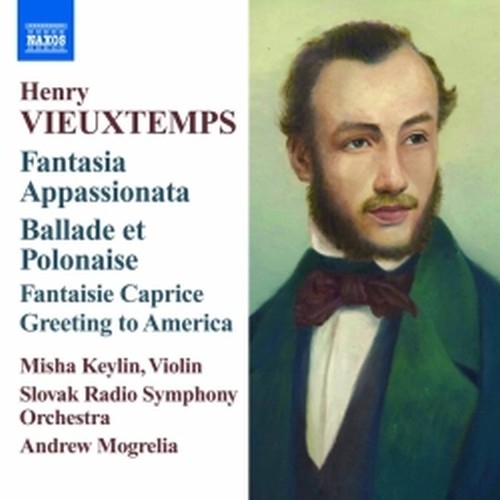 Fantasia appassionata op.35, Ballata e Polacca op.38, Fantaisia-Capriccio op.11  VIEUXTEMPS HENRY