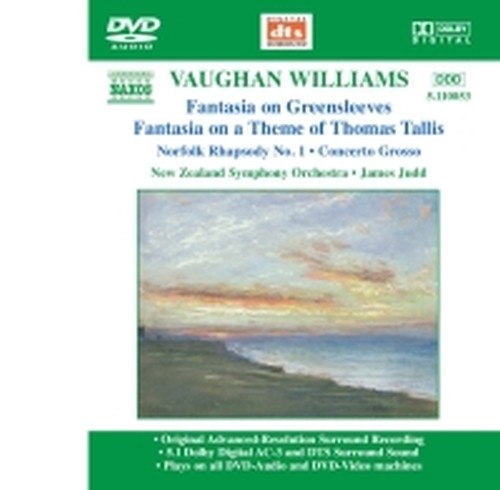 Fantasia on Greensleeves, Fantasia on a Theme of Thomas Tallis, Concerto Grosso  VAUGHAN WILLIAMS RALPH