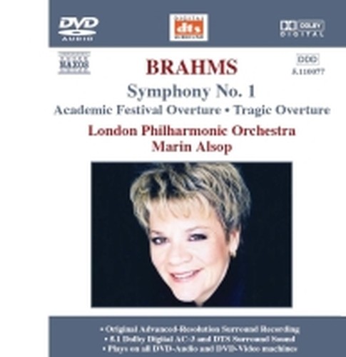 Sinfonia n.1 op.68, Ouverture Tragica op.68, Ouverture Accademica op.80  BRAHMS JOHANNES
