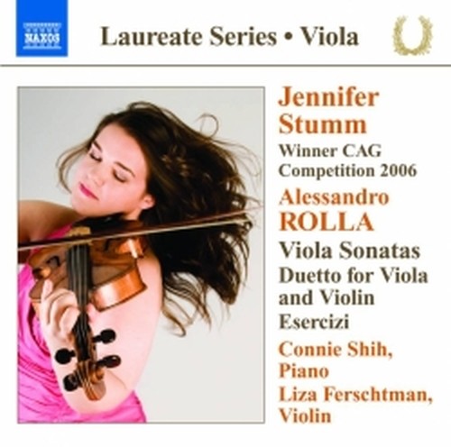 Sonate per viola n.1 e n.2 op.3, Duetto per violino e viola n.1 op.18, Esercizi  ROLLA ALESSANDRO