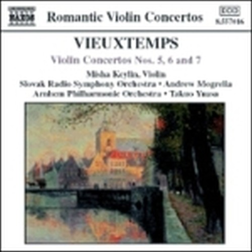 Concerto per violino n.5 op.37 "Grétry", n.6 op.47, n.7 op.49  VIEUXTEMPS HENRY