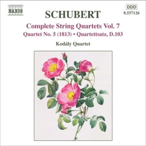Quartetti per archi (integrale), Vol.7  SCHUBERT FRANZ