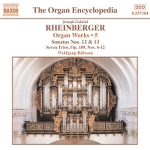 Opere per organo (integrale) Vol.5  RHEINBERGER JOSEPH GABRIEL