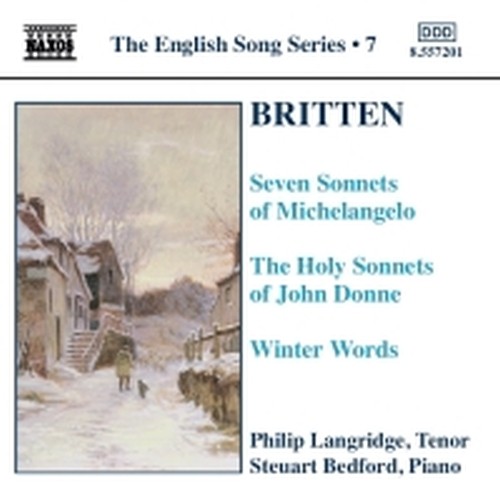 LiricheThe English Song Series 7  BRITTEN BENJAMIN