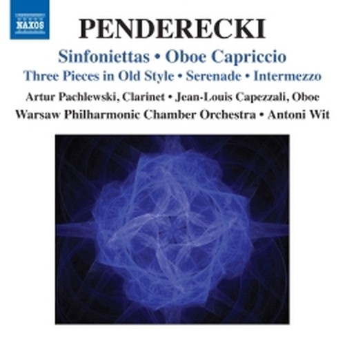 Sinfoniette, Capriccio per oboe, Serenata, Intermezzo, 3 Pezzi in stile antico  PENDERECKI KRZYSZTOF