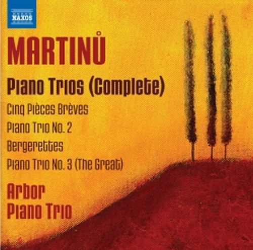 Trii per archi e pianoforte (integrale)  MARTINU BOHUSLAV
