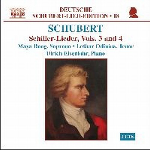 Lieder su testi di Schiller Voll.3 e 4  SCHUBERT FRANZ