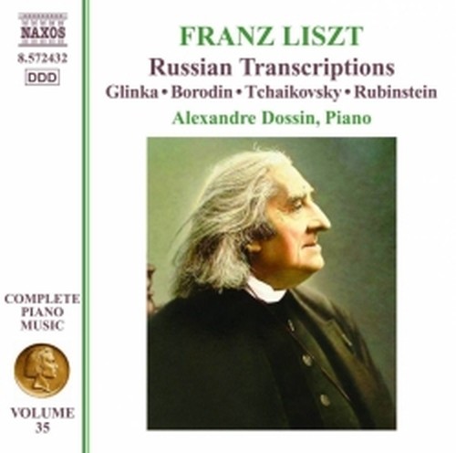 Opere per pianoforte (integrale), Vol.35: Russian Transcriptions  LISZT FRANZ