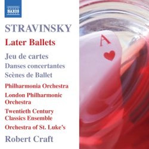 Jau de Cartes, Danses Concertantes, Scènes de Ballet, Variations, Capriccio  STRAVINSKY IGOR