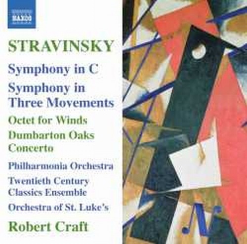 Sinfonia in Do, Ottetto, Sinfonia in tre movimenti, Concerto"Dumarton Oaks"  STRAVINSKY IGOR