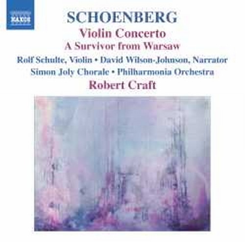 Concerto per violino op.36, Un sopravvissuto a Varsavia, De Profundis  SCHOENBERG ARNOLD