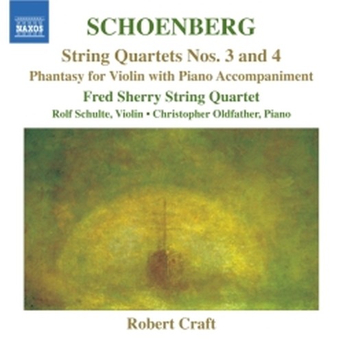 Quartetti per archi nn.3 e 4, Fantasia per violino e pianoforte  SCHOENBERG ARNOLD