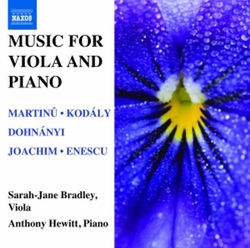 Musica per viola e pianoforte  BRADLEY SARAH-JANE  vla