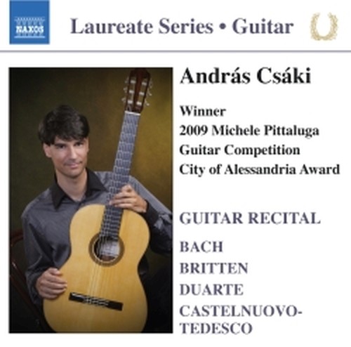 Guitar Recital - Luareate Series: Andras Csaki  CSAKI ANDRAS  ch