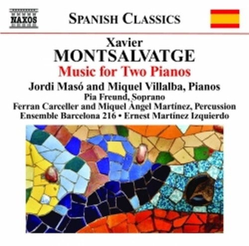 Musica per pianoforte, vol.3: musica per due pianoforti  MONTSALVATGE XAVIER