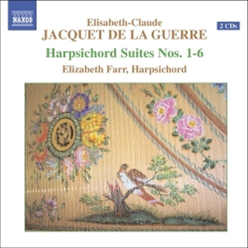 Suites per clavicembalo nn-1-6  JACQUET DE LA GUERRE ELISABETH