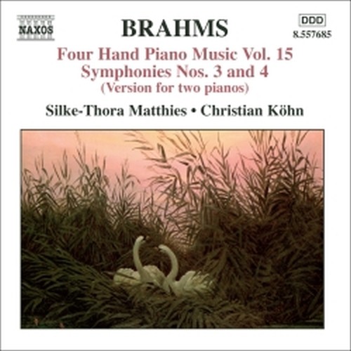 Opere per pianoforte a 4 mani (integrale) Vol.15  BRAHMS JOHANNES