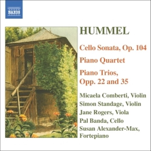 Quartetto con pianoforte op.post, Trii con pianoforte opp.22 e 35, ...  HUMMEL JOHANN NEPOMUK