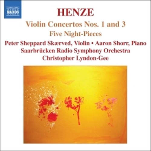 Concerto per violino n.1, n.3, 5 Night-Pieces  HENZE HANS WERNER