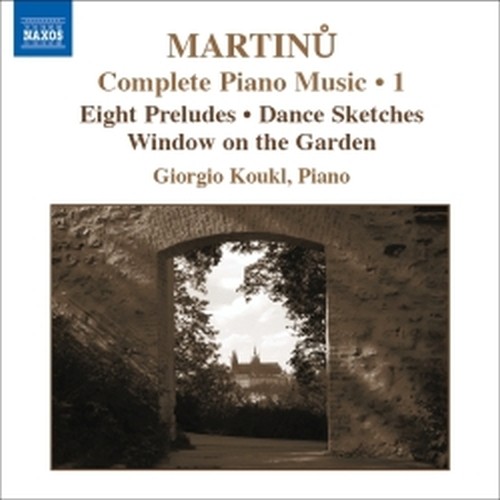 Opere per pianoforte (integrale), Vol.1  MARTINU BOHUSLAV