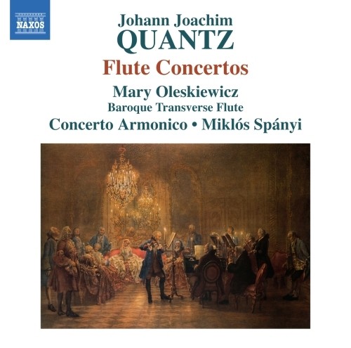 Concerti per flauto, archi e basso continuo  QUANTZ JOHANN JOACHIM